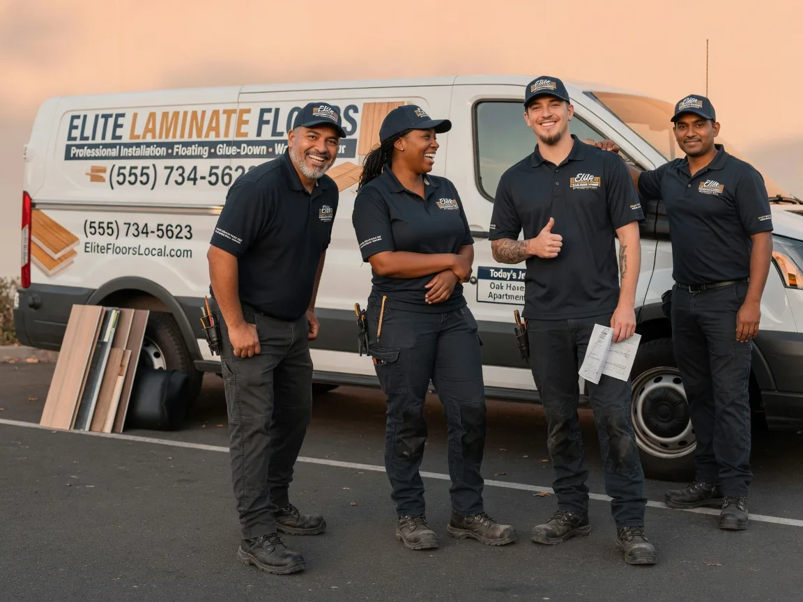 Laminate flooring installation company in Matthews, IN